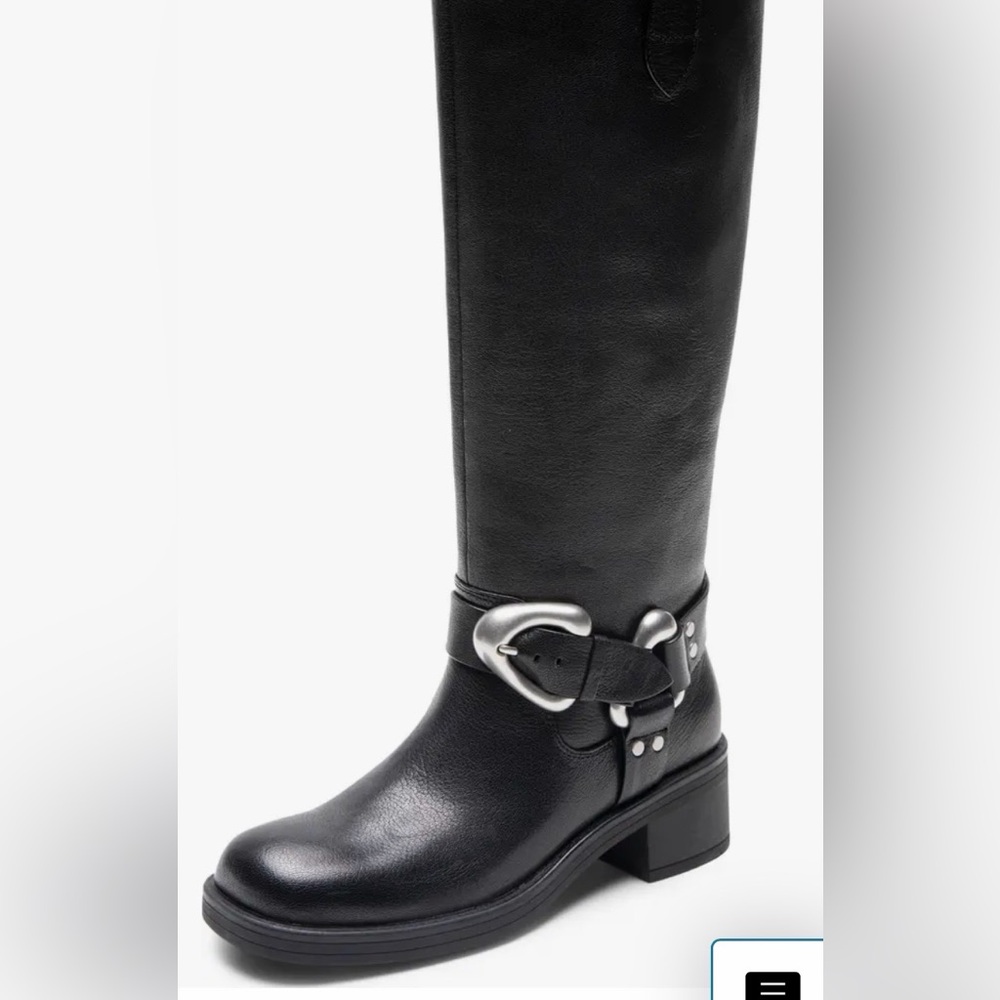 Aerosole Marley Leather Engineer Boots